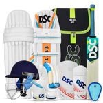 DSC Cricket Kit Kashmiri Willow Mens Adult Short Handle Intense Force Atmos