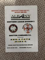 SHOTTON COMRADES v NORTON AND STOCKTON ANCIENTS  NORTHERN LEAGUE 2000 - 01