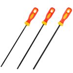 3 Pieces Chainsaw Chain Sharpening File Professional Round Chainsaw Sharpener