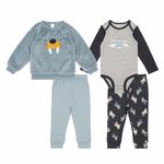 Pekkle Plush Infant 4 Piece Set (12-24 Months)