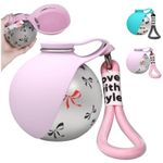 2-in-1 Portable Dog Water Bottle for Small Dogs Compact Dog Travel Water Bottle