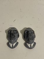 Vintage Spitting Image John Major Miniature Clingons X2 