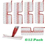 12 PCS For Vileda 1-2 Spray Max Mop Refill, Vileda Max Mop Head Replacement Pads