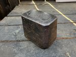 O. Overfield & Co Vintage Cast Iron Company stamp Carpenters Leek Staffs 1876