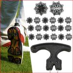 20*Replacement Soft Fast Twist Studs Tri-Lok Golf Shoes Spikes Pin For Footjoy