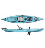 SIT ON TOP KAYAK GALAXY STURGEON FX FLIPPER PEDAL FISHING KAYAK PEDAL KAYAK NEW!