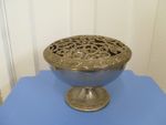"Ormerod" Vintage Large  Posy Rose Bowl 8 .5 inch wide / 5 inch high