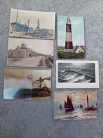 VINTAGE EAST YORKSHIRE COAST LIGHTHOUSE POSTCARDS SPURN WHITBY ETC