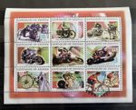 Cycle/ Bikes / Bikers/ Motorcycles/ Retro Style - stamps Senegal 1999  MNH** BK