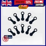 10Pcs Rubber Caliper Brake Bleed Nipple Grease Dust Caps Cover Motorcycle Car UK
