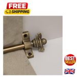 Elegant Stair Rods with Bumble Bee Finials - Antique Brass 900mm for Runners