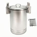 Camping Pot with Lid Portable Camping Cookware with Lid Rust Resistant