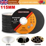5-150X Metal Cutting Disc 1.2mm Ultra Thin 4 1/2" 115mm Angle Grinder Disc Steel