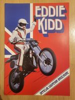 Eddie Kidd  Stunt Motorcyclist UK  Original  Souvenir Brochure from 1980