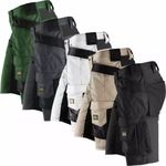 Snickers 6141 Work Shorts: Slim Fit & Durable with 4 Way Stretch - 6x Colours