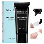 30G Solid Nail Glue Gel – Extra Strong Adhesive for Press on Nails, UV/LED Cured