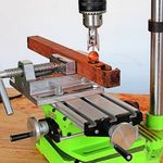 Compound Milling Machine Worktable Work Table Cross Bench Drill Press Vise TOP