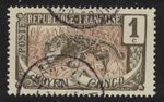 French Colonies Congo Leopard 1900 Canc SG#36c