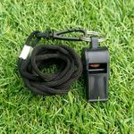 ZEEGO Referee Whistle & Lanyard - Durable Football Rugby Plastic Sports Whistle