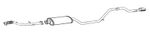 Insignia 2.0CDTi 12-17 Hatch Saloon Exhaust System with visible tail pipe check!