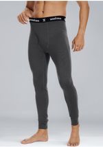 WOOLCANO 100% Merino Wool Thermal Underwear Mens Long Johns Base Layer Pants XXL