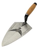 2 x Brick Trowel - Crompton 11” Philadelphia Pattern Cork Handle