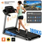 Foldable Treadmill with 12% Incline Folding Treadmill 2-12KM/H for Home 3.5HP