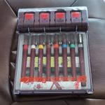 VINTAGE ROTRING RAPIDOMAT DRY SET + 8 RAPIDOGRAPH PENS