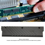 Black Memory RAM Heat Sink MEO PMOAB G Aluminum Alloy Memory RAM Cooler DDR5 ❀