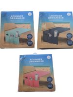 Sun Lounger Organiser - 5 pockets with 2 waterproof - Beach Or Garden- 95 x 40cm