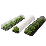 3PC GARDEN GROW TUNNEL VEGETABLE PROTECTION PLANT DURABLE VERSATILE TUNNEL