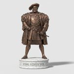 Henry VIII Statue - Tudor King Historical Collectible Figurine 22cm
