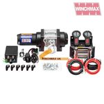 WINCHMAX 24V MILITARY SPEC 3000LB RATING STEEL ROPE WINCH  -  [ SKU 1045 ]