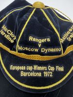 Rangers v Moscow 1972 Cup Winners Cup Commemorative Replica Honour Cap.