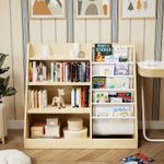 New Bookshelf Storage Shelf For Children's Reading Room Open Storage Modern