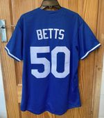 Mookie Betts #50 Los Angeles Dodgers Embroidered Mens Baseball Jersey New M