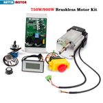 750W/900W Lathe DC Brushless Motor High Torque For CD/WM-210V Lathe Machine Part