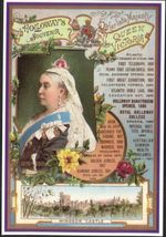 Modern Postcard: Events in Queen Victoria's Life (Mayfair, Ref: 290). Free p&p