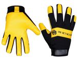 Leather Work Gloves Gardening Thorn Proof Builders Grip Hand Protection Safety