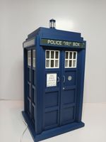 1/8th scale Doctor Who's TARDIS. 38cm Model Police Box Prop Replica, Light Up
