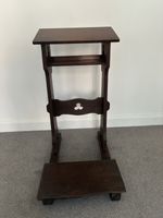 Antique Prie-Dieu Prayer Kneeler Church Furniture 