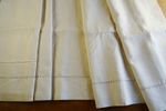 UNUSED VINTAGE FRENCH PURE LINEN SHEET