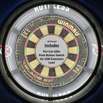 Dartboard Ring Light - 360 - 3D Printed - Includes LEDs, Switch & 3m USB Lead