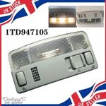For Seat Skoda VW Transporter T5 Caddy Front Interior Roof Light Lamp 3B0947105C
