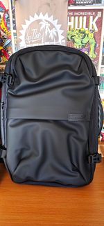 AIRBACK Original Carry-On Backpack Black Expandable 22-48L USB-C Vacuum