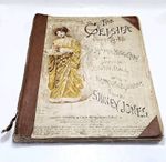 The Geisha - Sidney Jones - Antique Sheet Music Musical Score - 1896 - Song Book