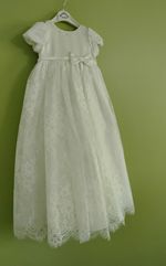 Girls Christening Dress Ivory 6 Months Sarah Louise