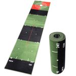 3m Golf Putting Mat Stroke Training Practice Portable Home Office Indoor Outdoor