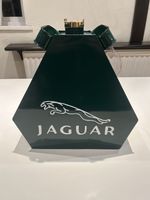 Jaguar Green Triangular Oil Can Large Decorative Piece Garage Gift Lovely