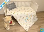 100% COTTON BEDDING SET FOR Toddler Bed Cot Bed Duvet Cover&Pillowcase 120x150cm